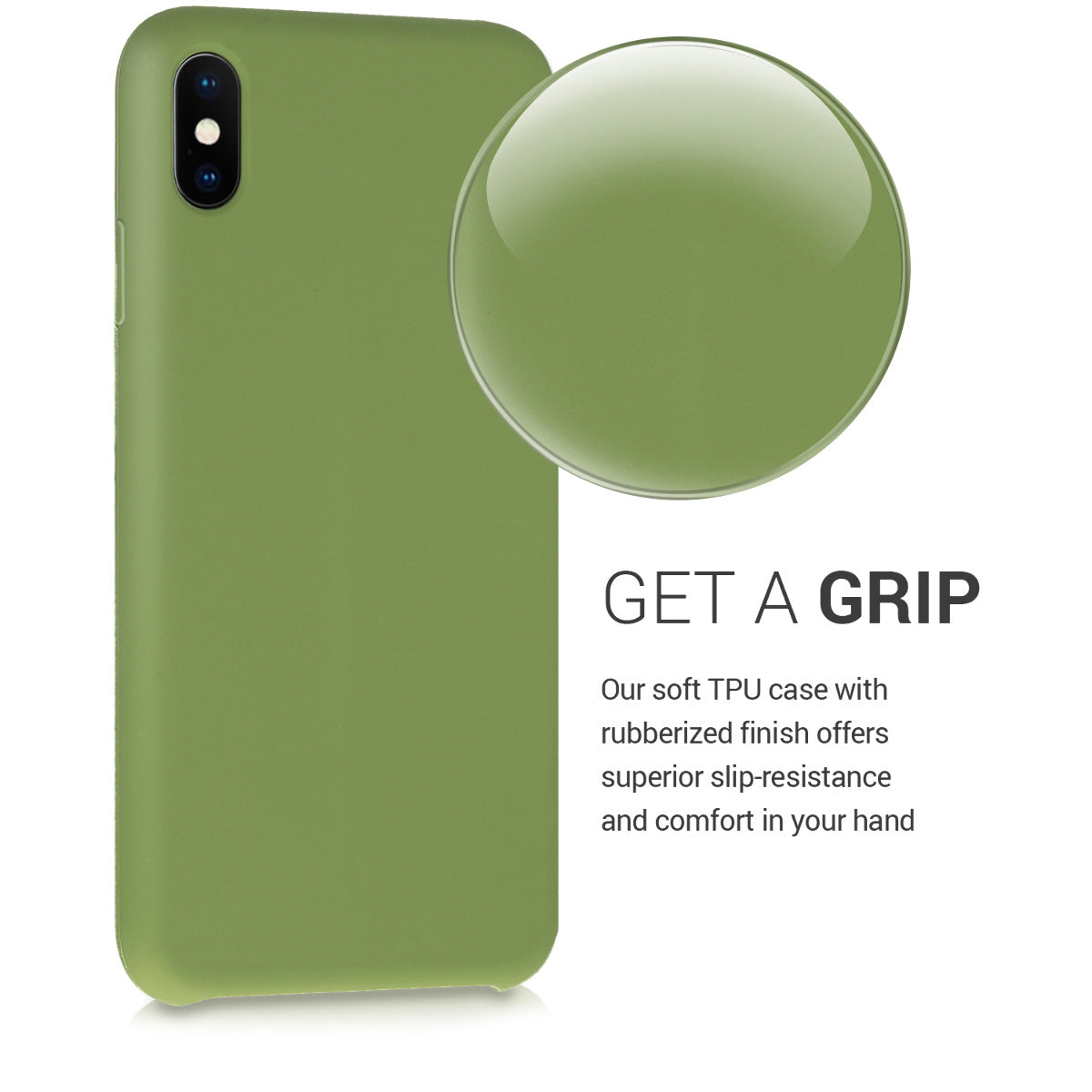 kwmobile Handyhülle für Apple iPhone XS Max Hülle - Case Silikon - Kabelloses Laden - Schutzhülle Cover