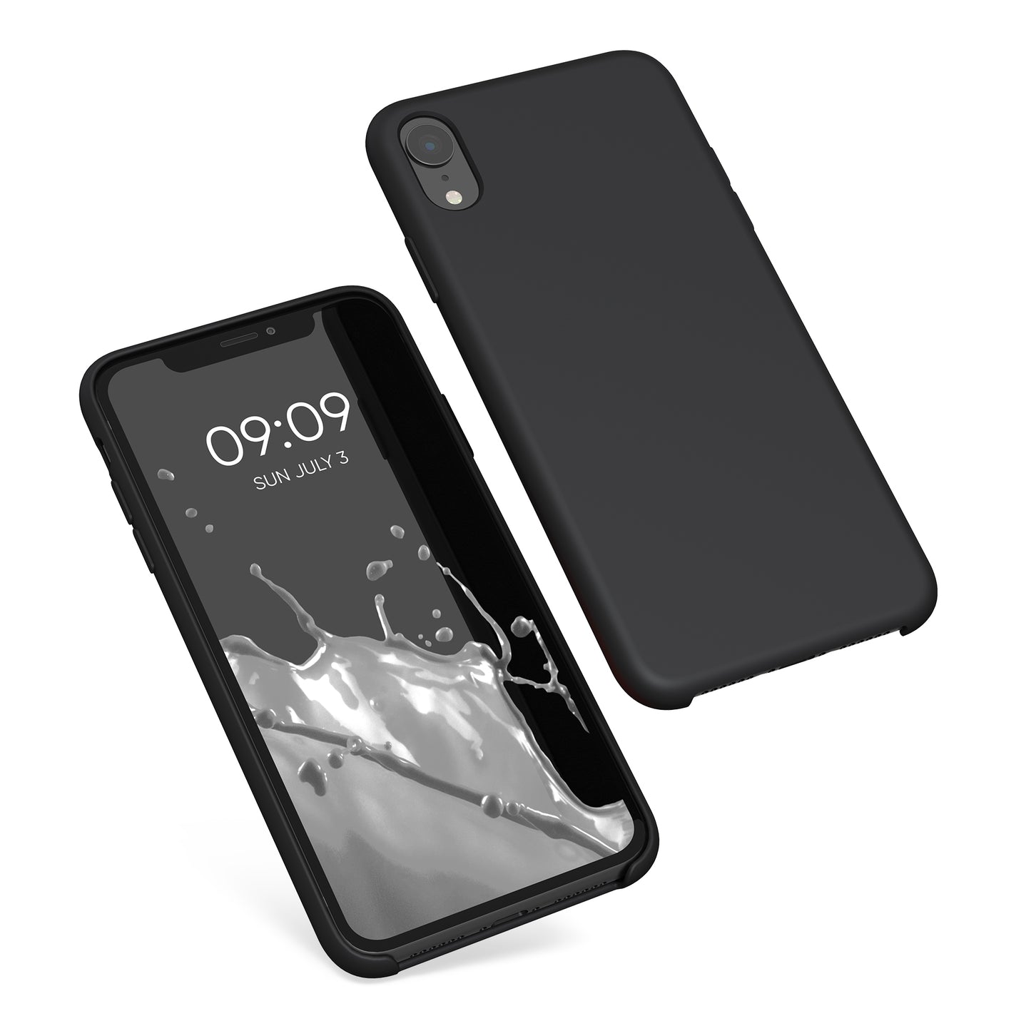 kwmobile Handyhülle für Apple iPhone XR Hülle - Case Silikon - Kabelloses Laden - Schutzhülle Cover