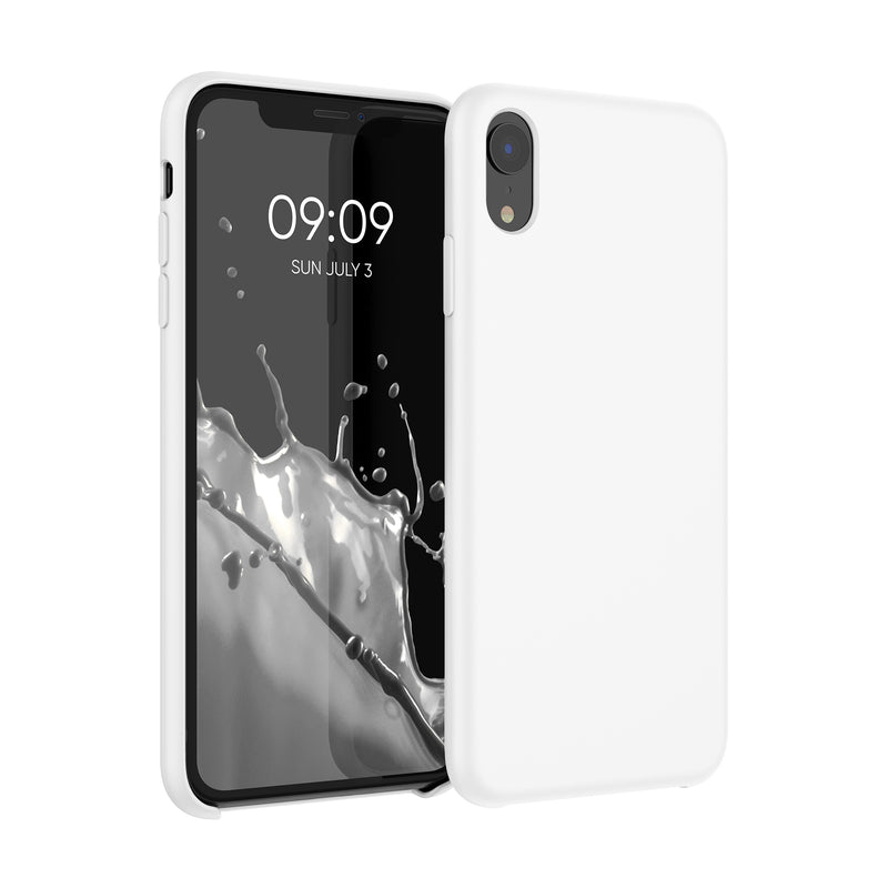 kwmobile Handyhülle für Apple iPhone XR Hülle - Case Silikon - Kabelloses Laden - Schutzhülle Cover