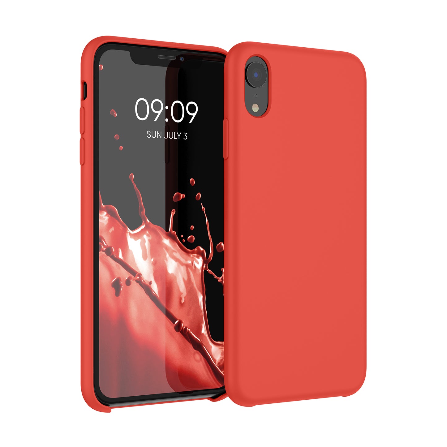 kwmobile Handyhülle für Apple iPhone XR Hülle - Case Silikon - Kabelloses Laden - Schutzhülle Cover