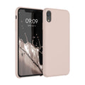 kwmobile Handyhülle für Apple iPhone XR Hülle - Case Silikon - Kabelloses Laden - Schutzhülle Cover