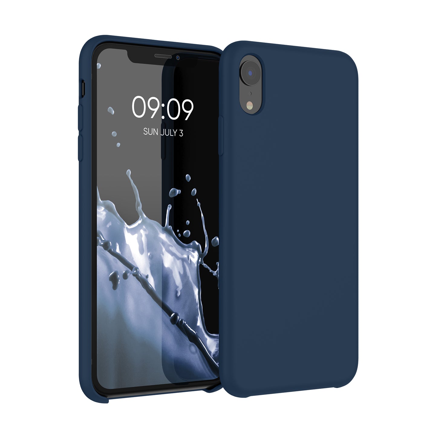 kwmobile Handyhülle für Apple iPhone XR Hülle - Case Silikon - Kabelloses Laden - Schutzhülle Cover