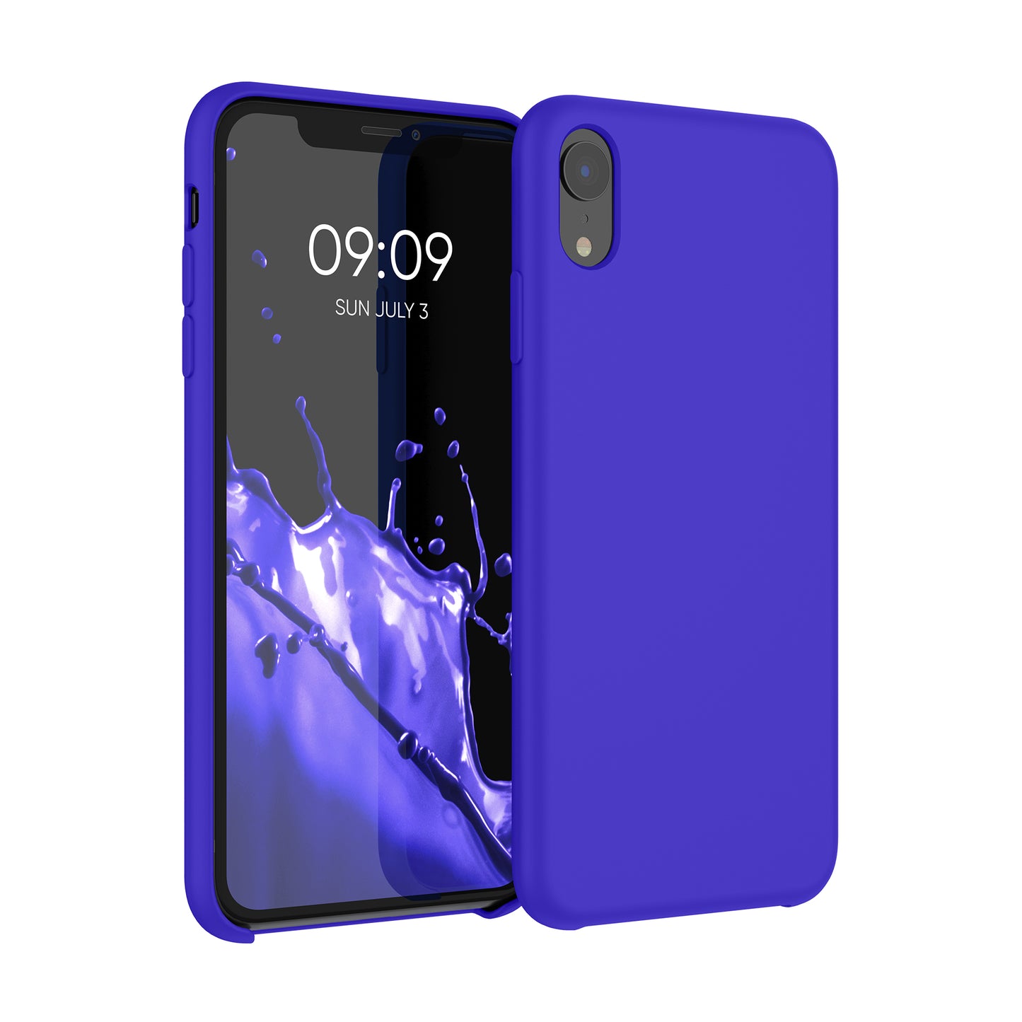 kwmobile Handyhülle für Apple iPhone XR Hülle - Case Silikon - Kabelloses Laden - Schutzhülle Cover