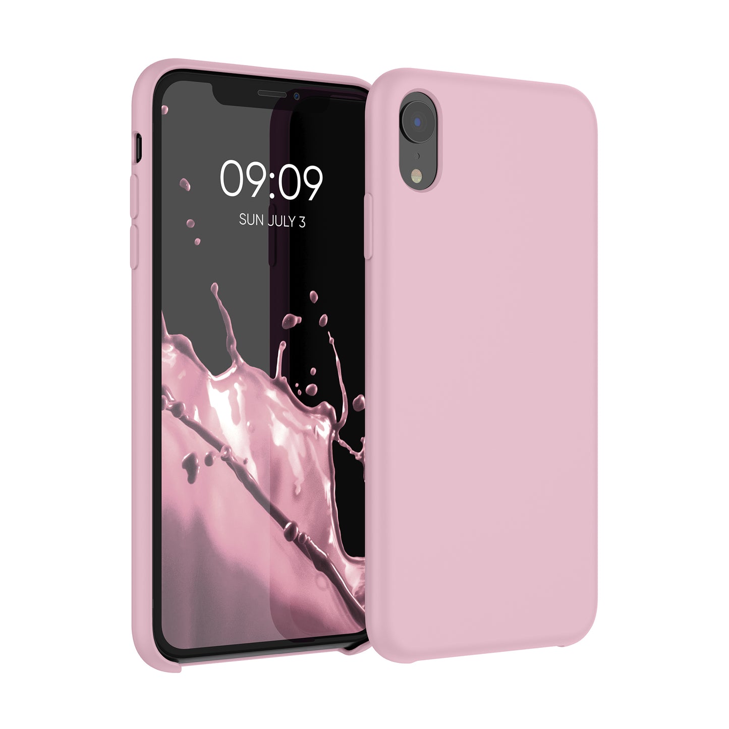 kwmobile Handyhülle für Apple iPhone XR Hülle - Case Silikon - Kabelloses Laden - Schutzhülle Cover