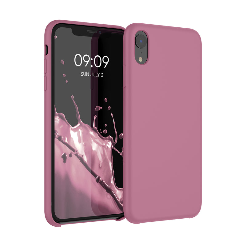 kwmobile Handyhülle für Apple iPhone XR Hülle - Case Silikon - Kabelloses Laden - Schutzhülle Cover