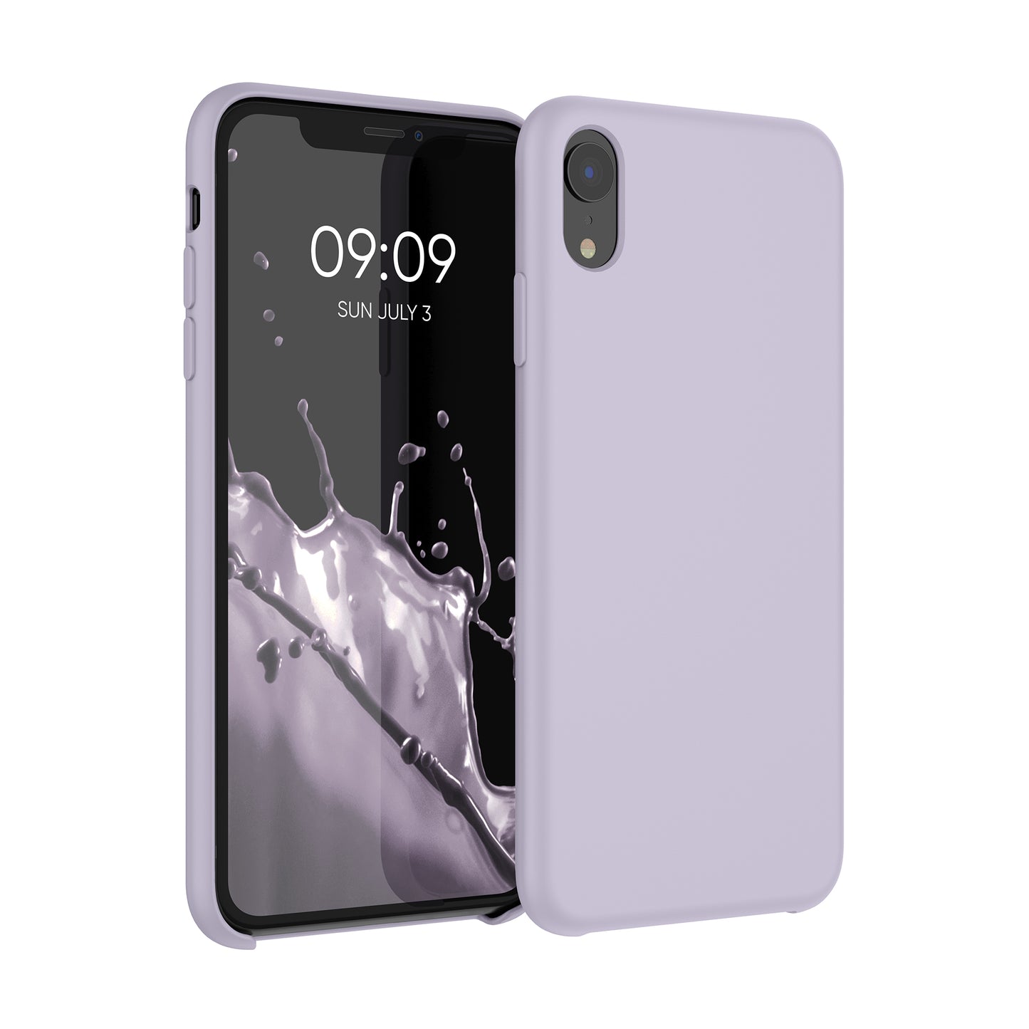 kwmobile Handyhülle für Apple iPhone XR Hülle - Case Silikon - Kabelloses Laden - Schutzhülle Cover