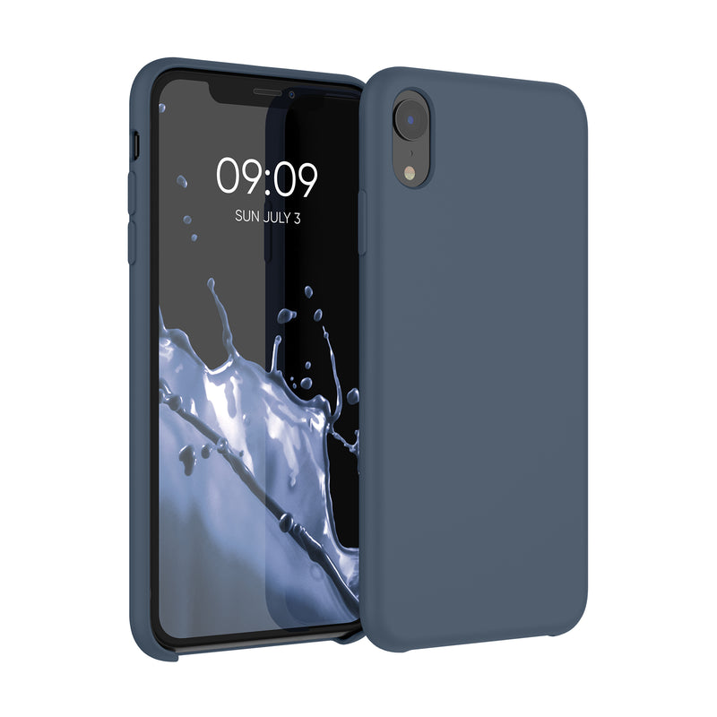 kwmobile Handyhülle für Apple iPhone XR Hülle - Case Silikon - Kabelloses Laden - Schutzhülle Cover
