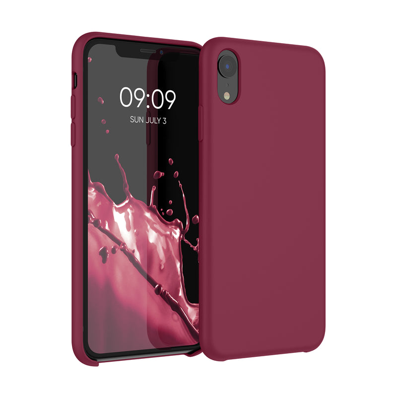 kwmobile Handyhülle für Apple iPhone XR Hülle - Case Silikon - Kabelloses Laden - Schutzhülle Cover