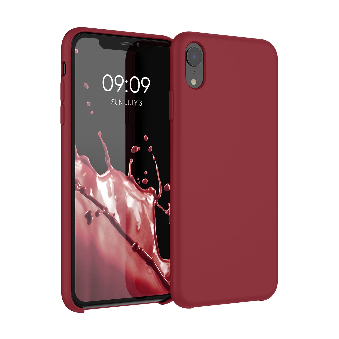 kwmobile Handyhülle für Apple iPhone XR Hülle - Case Silikon - Kabelloses Laden - Schutzhülle Cover