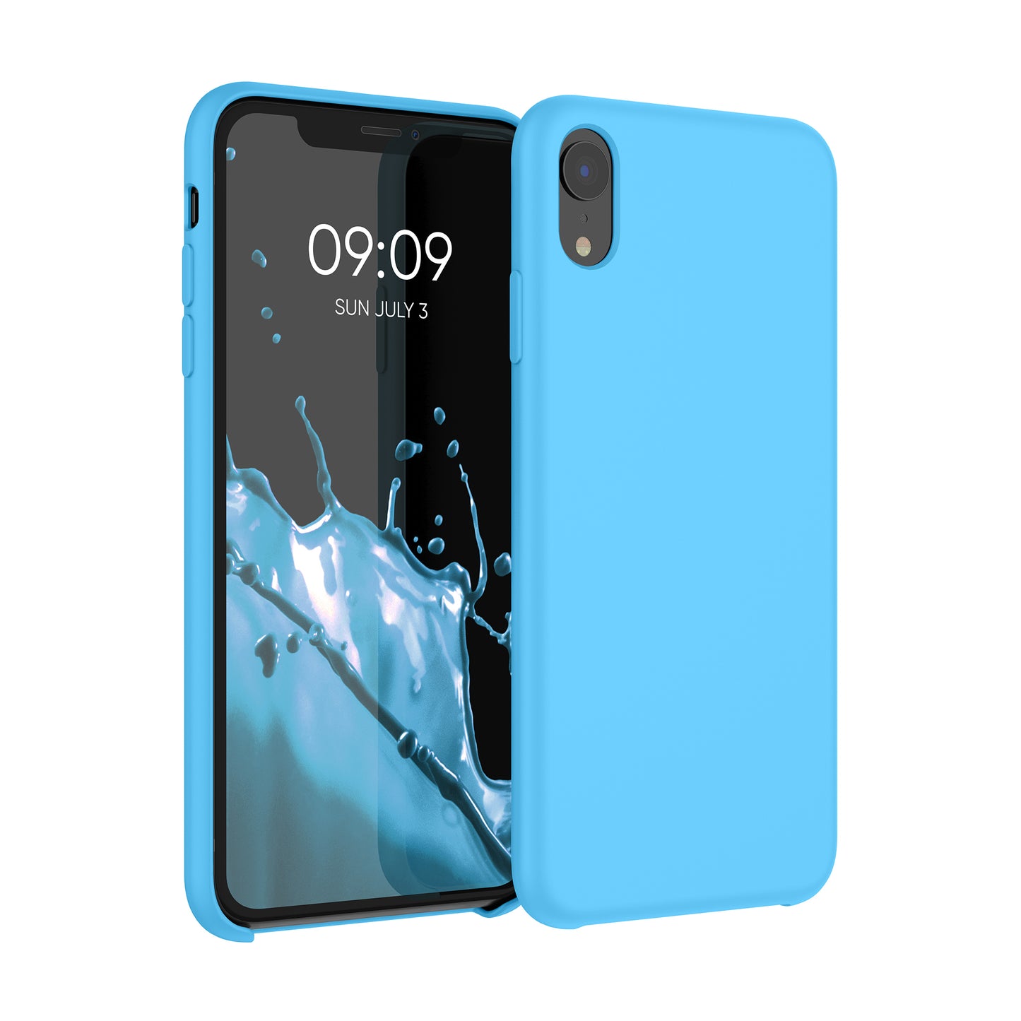 kwmobile Handyhülle für Apple iPhone XR Hülle - Case Silikon - Kabelloses Laden - Schutzhülle Cover