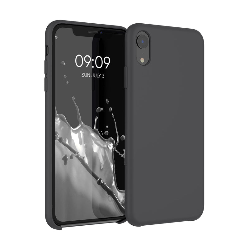 kwmobile Handyhülle für Apple iPhone XR Hülle - Case Silikon - Kabelloses Laden - Schutzhülle Cover