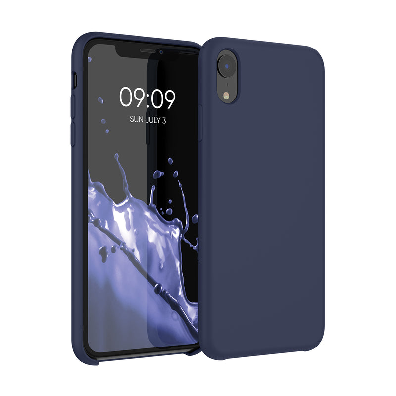 kwmobile Handyhülle für Apple iPhone XR Hülle - Case Silikon - Kabelloses Laden - Schutzhülle Cover