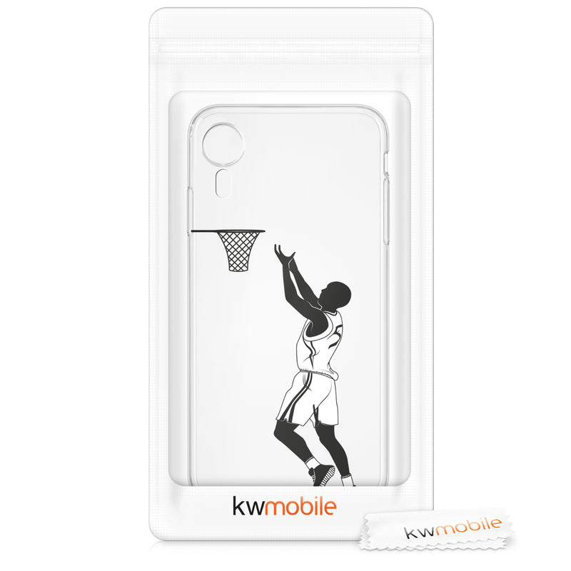kwmobile Case kompatibel mit Apple iPhone XR - Hülle Silikon transparent