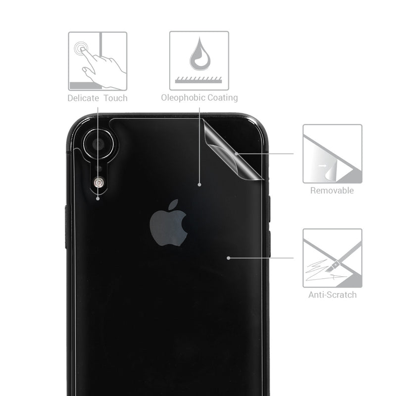 Schutzfolie Rückseite kompatibel mit Apple iPhone XR