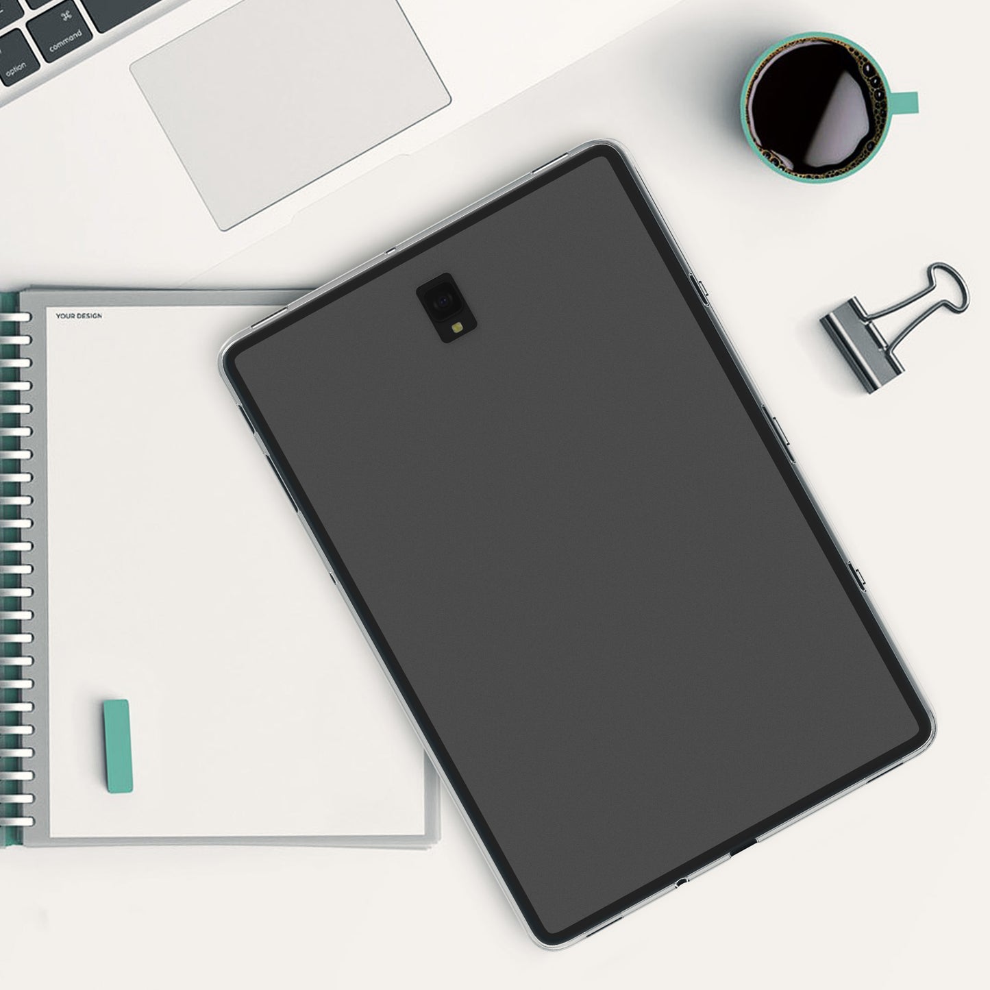kwmobile Hülle kompatibel mit Samsung Galaxy Tab S4 10.5 Hülle - Tablet Cover