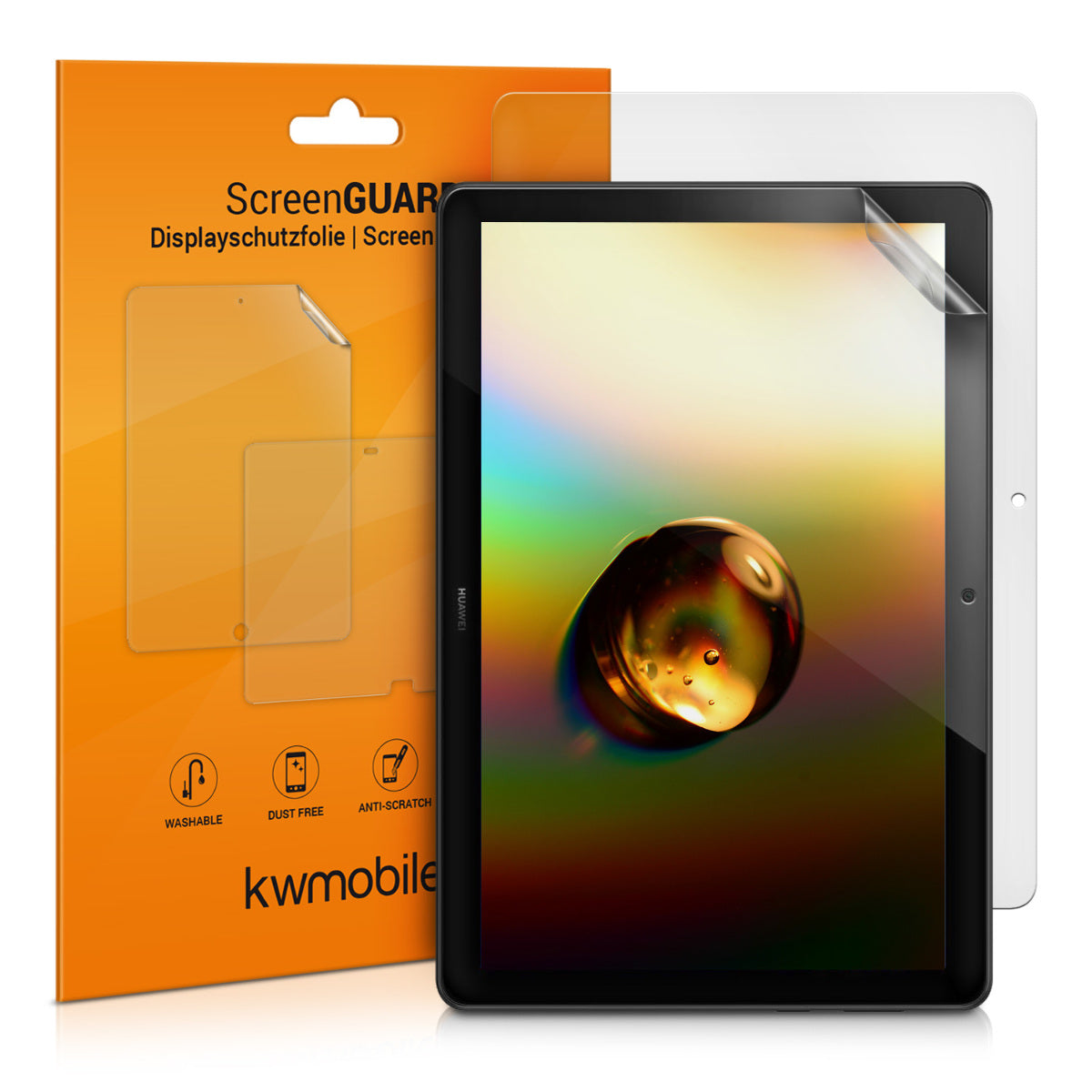 2x Folie kompatibel mit Huawei MediaPad T5 10