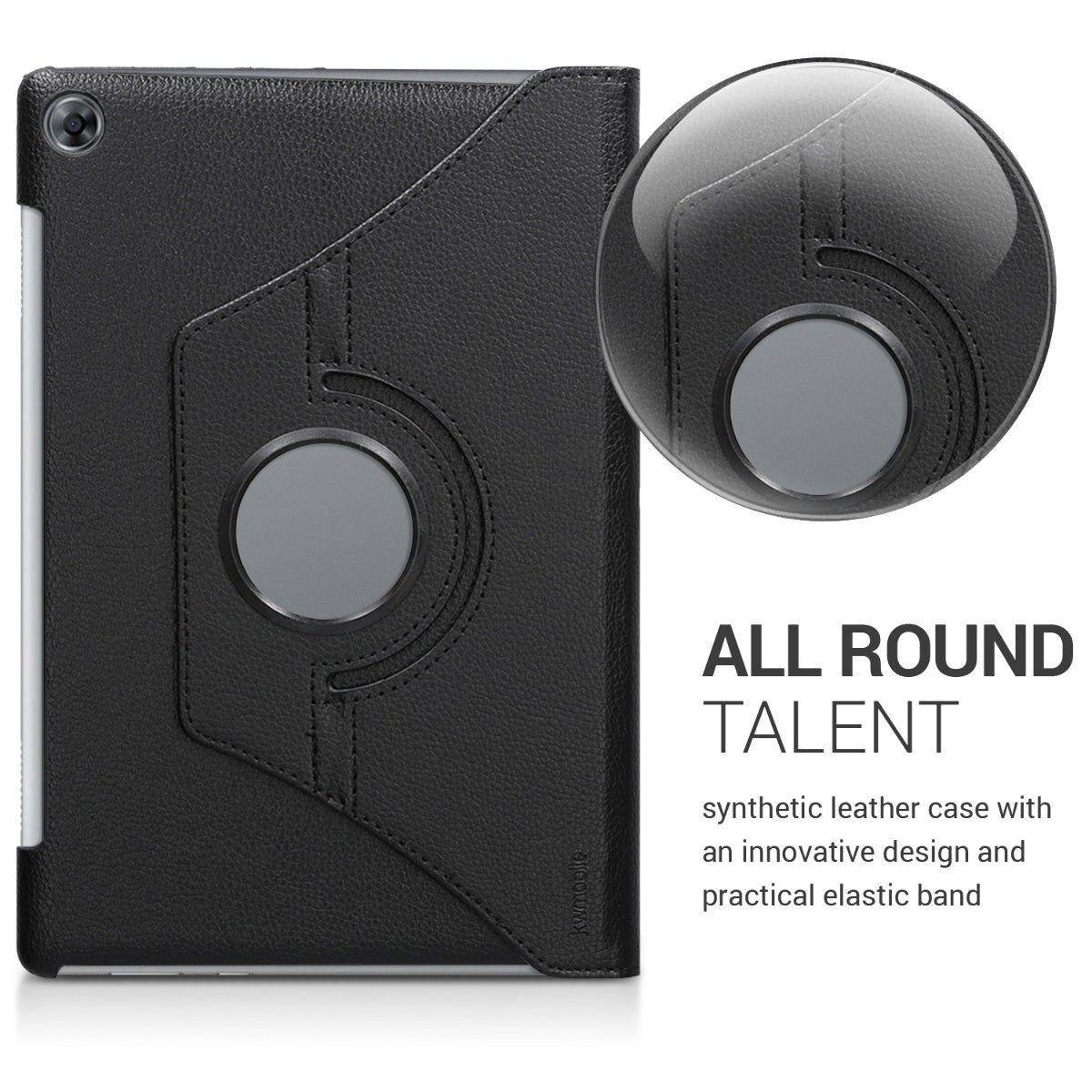kwmobile Schutzhülle kompatibel mit Huawei MediaPad M5 Lite 10 - Hülle 360° Tablet Cover Case