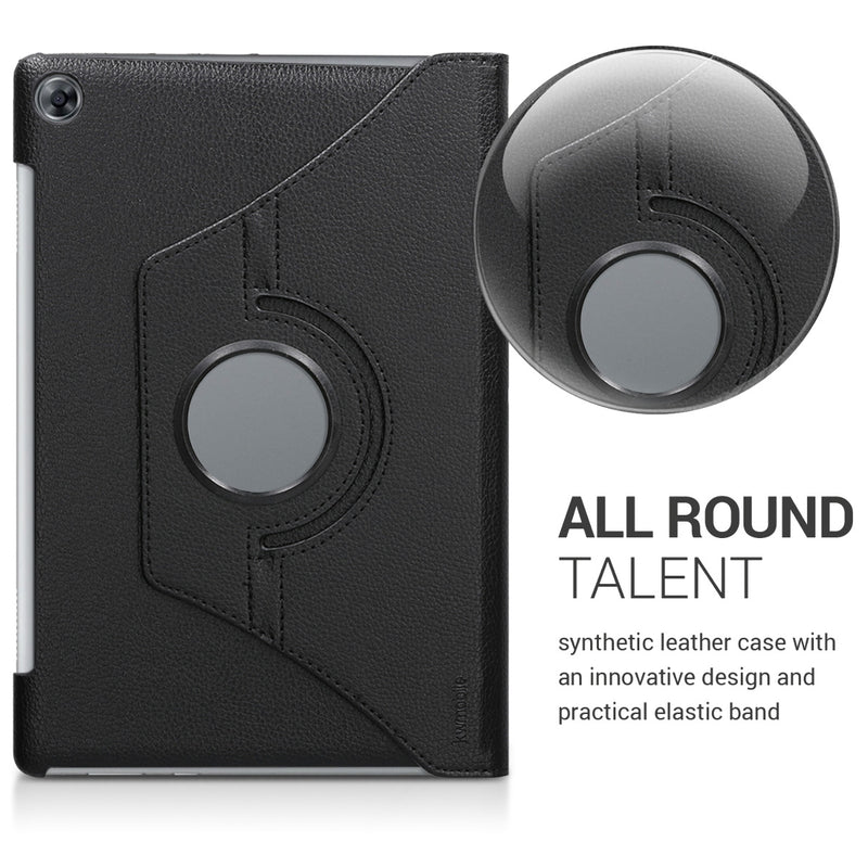 kwmobile Schutzhülle kompatibel mit Huawei MediaPad M5 Lite 10 - Hülle 360° Tablet Cover Case