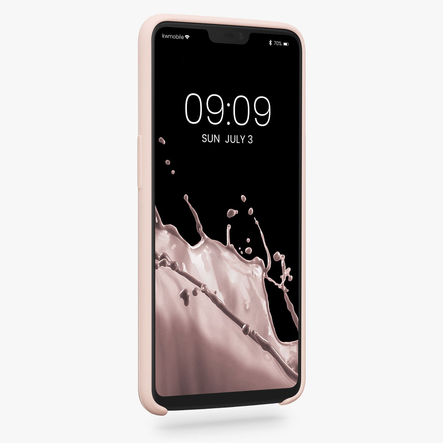 kwmobile Handyhülle für OnePlus 6 Hülle - Case Silikon - Kabelloses Laden - Schutzhülle Cover