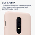 kwmobile Handyhülle für OnePlus 6 Hülle - Case Silikon - Kabelloses Laden - Schutzhülle Cover