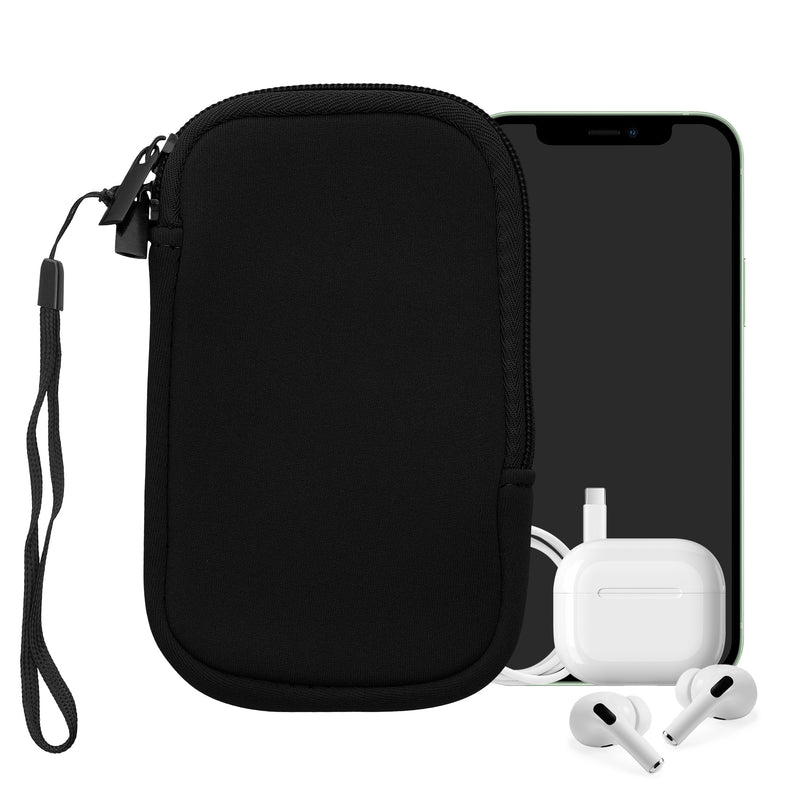 kwmobile Handytasche für Smartphones - 4,5" - Handy Tasche 14,4 x 8,3 cm Innenmaße