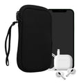 kwmobile Handytasche für Smartphones - 4,5" - Handy Tasche 14,4 x 8,3 cm Innenmaße