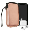 kwmobile Handytasche für Smartphones - 4,5" - Handy Tasche 14,4 x 8,3 cm Innenmaße