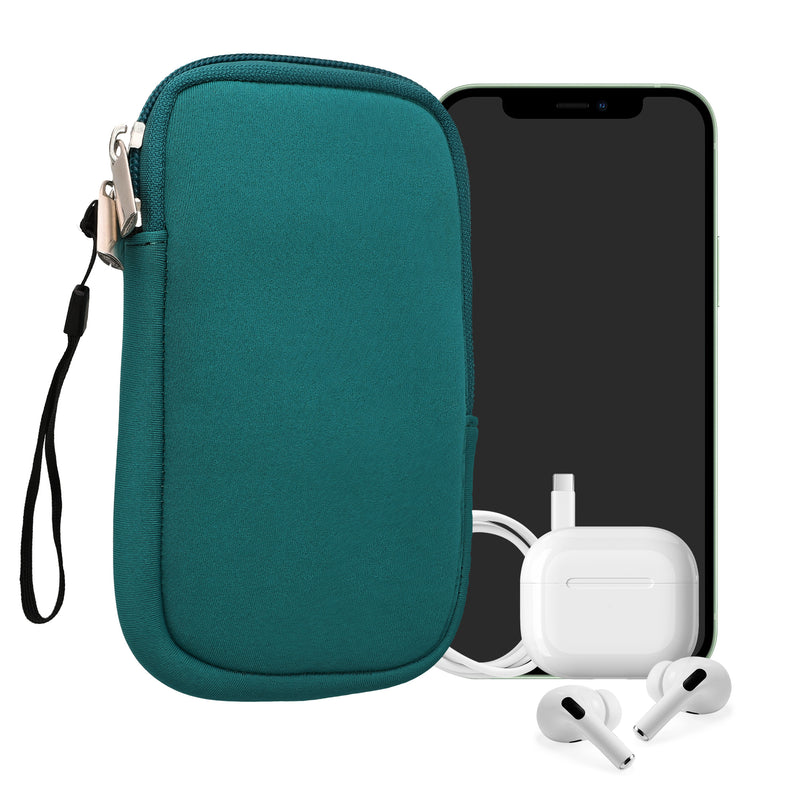kwmobile Handytasche für Smartphones - 4,5" - Handy Tasche 14,4 x 8,3 cm Innenmaße