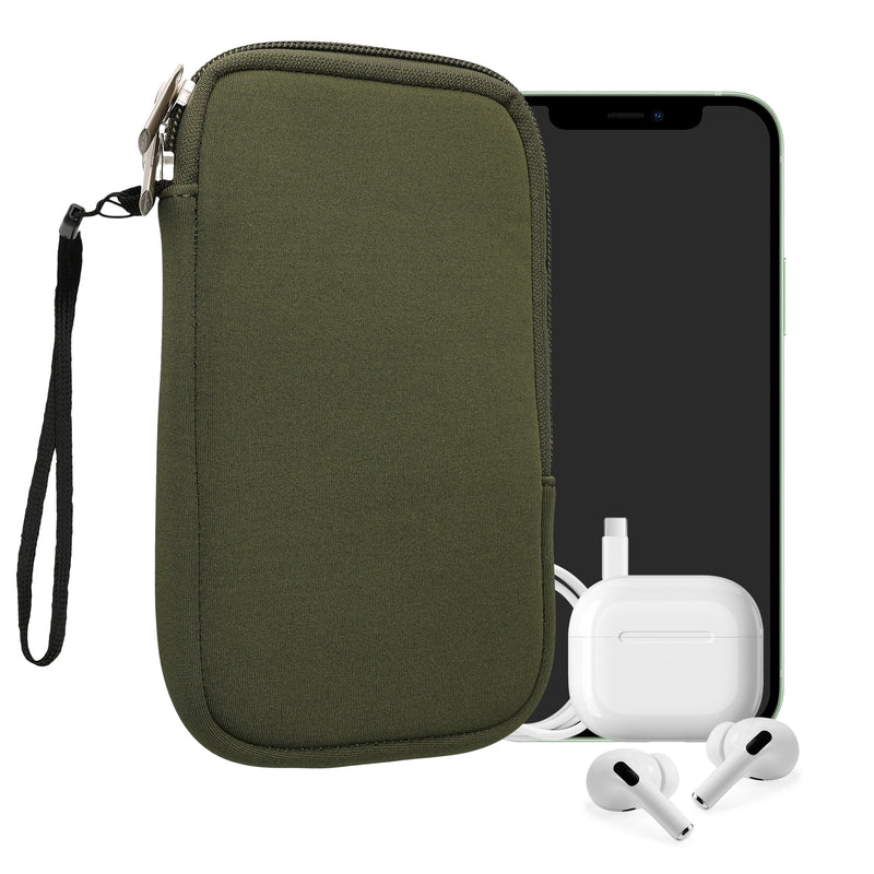 kwmobile Handytasche für Smartphones - 4,5" - Handy Tasche 14,4 x 8,3 cm Innenmaße
