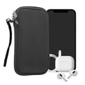 kwmobile Handytasche für Smartphones - 4,5" - Handy Tasche 14,4 x 8,3 cm Innenmaße