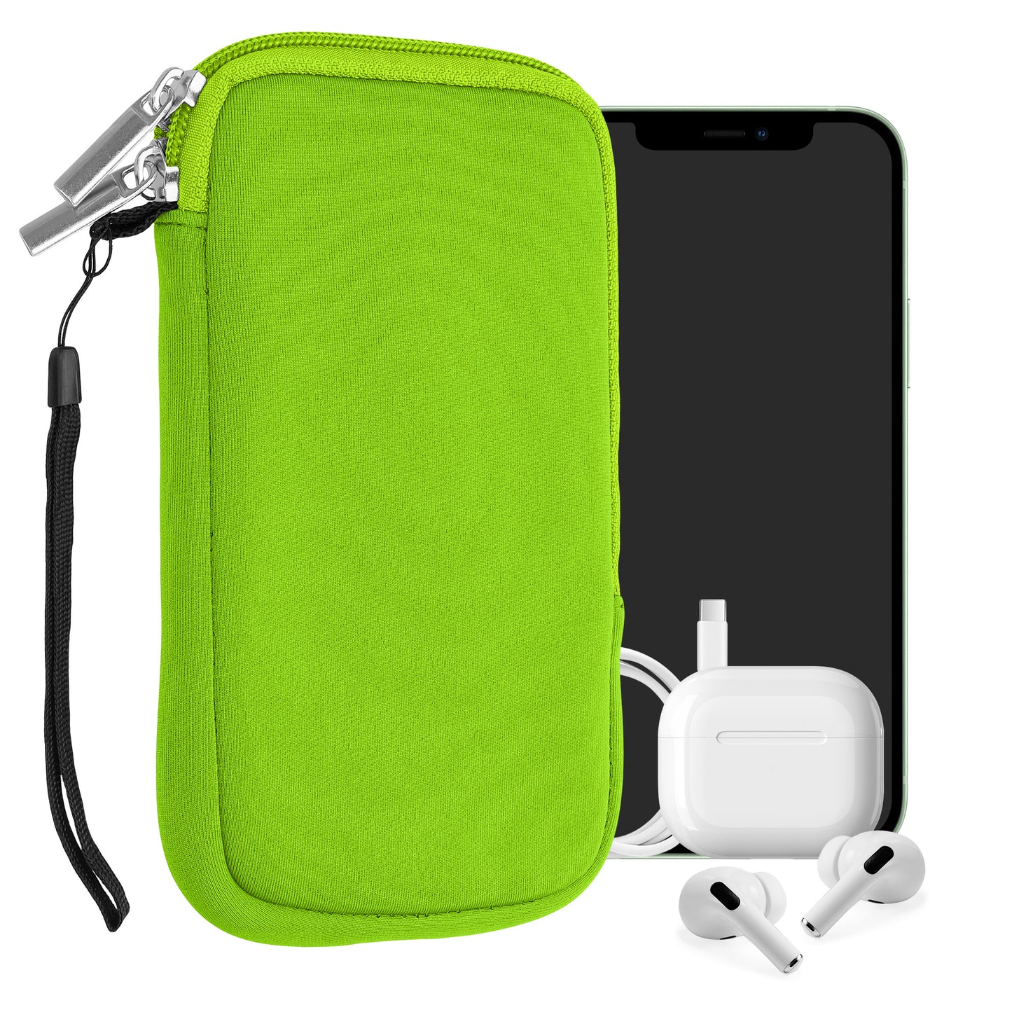 kwmobile Handytasche für Smartphones - 4,5" - Handy Tasche 14,4 x 8,3 cm Innenmaße