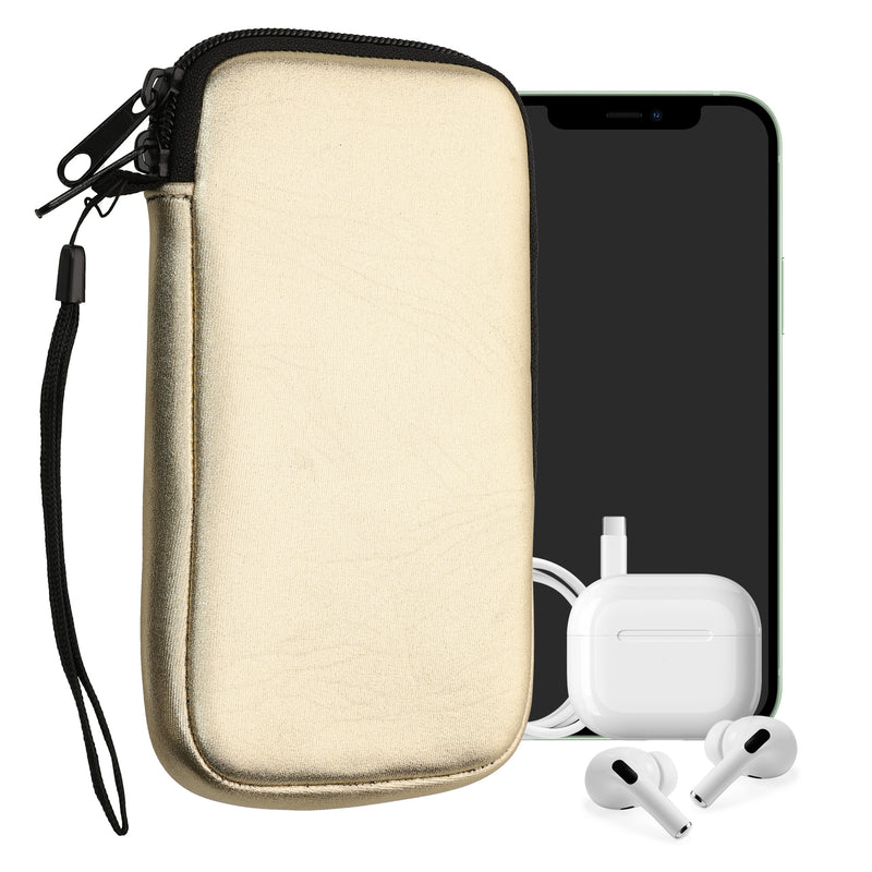 kwmobile Handytasche für Smartphones - 4,5" - Handy Tasche 14,4 x 8,3 cm Innenmaße