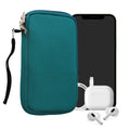 kwmobile Handytasche für Smartphones - 4,5" - Handy Tasche 14,4 x 8,3 cm Innenmaße