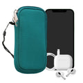 kwmobile Handytasche für Smartphones - 4,5" - Handy Tasche 14,4 x 8,3 cm Innenmaße