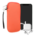 kwmobile Handytasche für Smartphones - 4,5" - Handy Tasche 14,4 x 8,3 cm Innenmaße