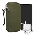 kwmobile Handytasche für Smartphones - 4,5" - Handy Tasche 14,4 x 8,3 cm Innenmaße