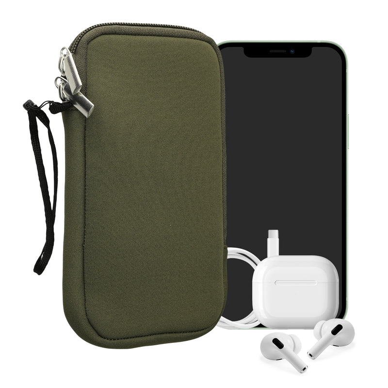 kwmobile Handytasche für Smartphones - 4,5" - Handy Tasche 14,4 x 8,3 cm Innenmaße