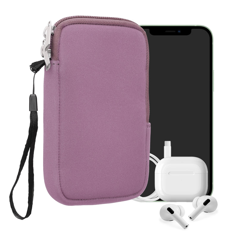 kwmobile Handytasche für Smartphones - 4,5" - Handy Tasche 14,4 x 8,3 cm Innenmaße