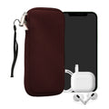 kwmobile Handytasche für Smartphones - 4,5" - Handy Tasche 14,4 x 8,3 cm Innenmaße