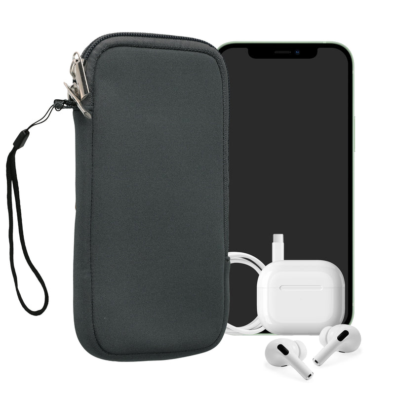 kwmobile Handytasche für Smartphones - 4,5" - Handy Tasche 14,4 x 8,3 cm Innenmaße