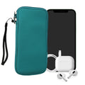 kwmobile Handytasche für Smartphones - 4,5" - Handy Tasche 14,4 x 8,3 cm Innenmaße