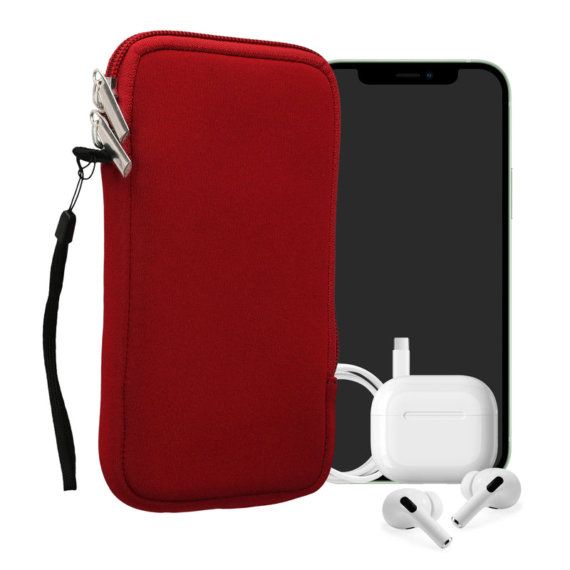 kwmobile Handytasche für Smartphones - 4,5" - Handy Tasche 14,4 x 8,3 cm Innenmaße