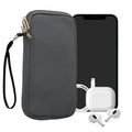 kwmobile Handytasche für Smartphones - 4,5" - Handy Tasche 14,4 x 8,3 cm Innenmaße