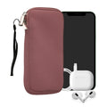 kwmobile Handytasche für Smartphones - 4,5" - Handy Tasche 14,4 x 8,3 cm Innenmaße