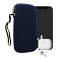 kwmobile Handytasche für Smartphones - 4,5" - Handy Tasche 14,4 x 8,3 cm Innenmaße