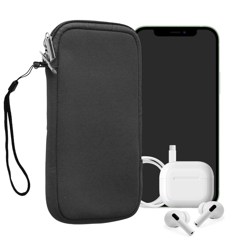 kwmobile Handytasche für Smartphones - 4,5" - Handy Tasche 14,4 x 8,3 cm Innenmaße