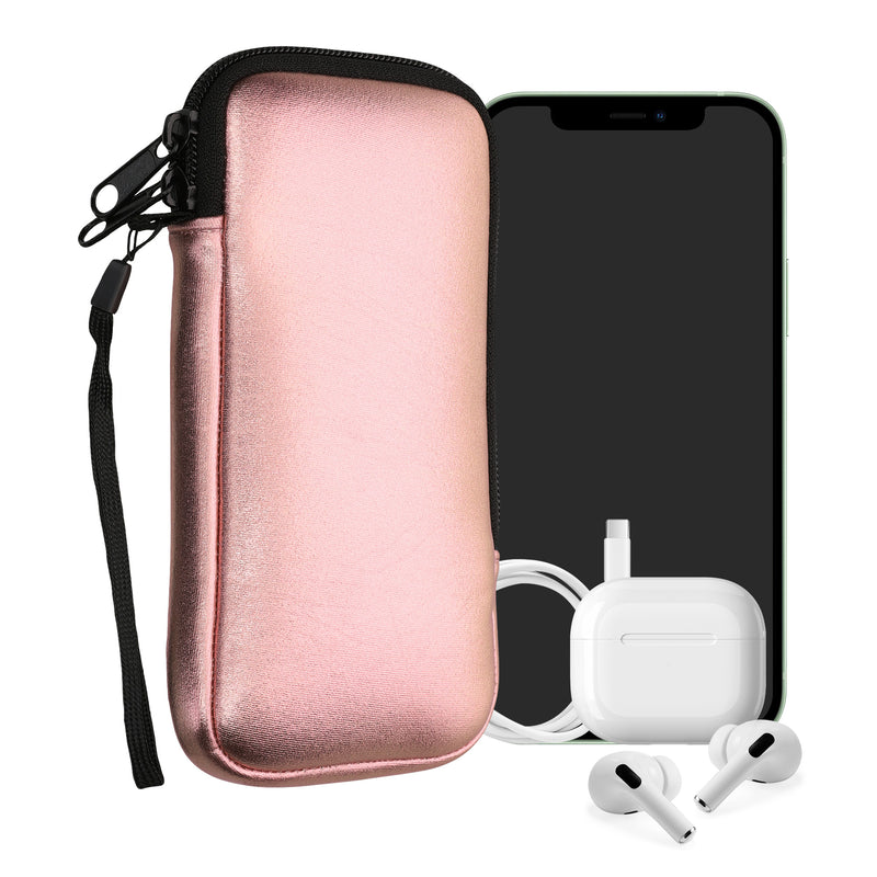 kwmobile Handytasche für Smartphones - 4,5" - Handy Tasche 14,4 x 8,3 cm Innenmaße