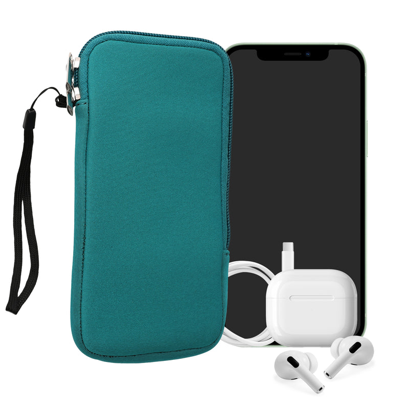 kwmobile Handytasche für Smartphones - 4,5" - Handy Tasche 14,4 x 8,3 cm Innenmaße