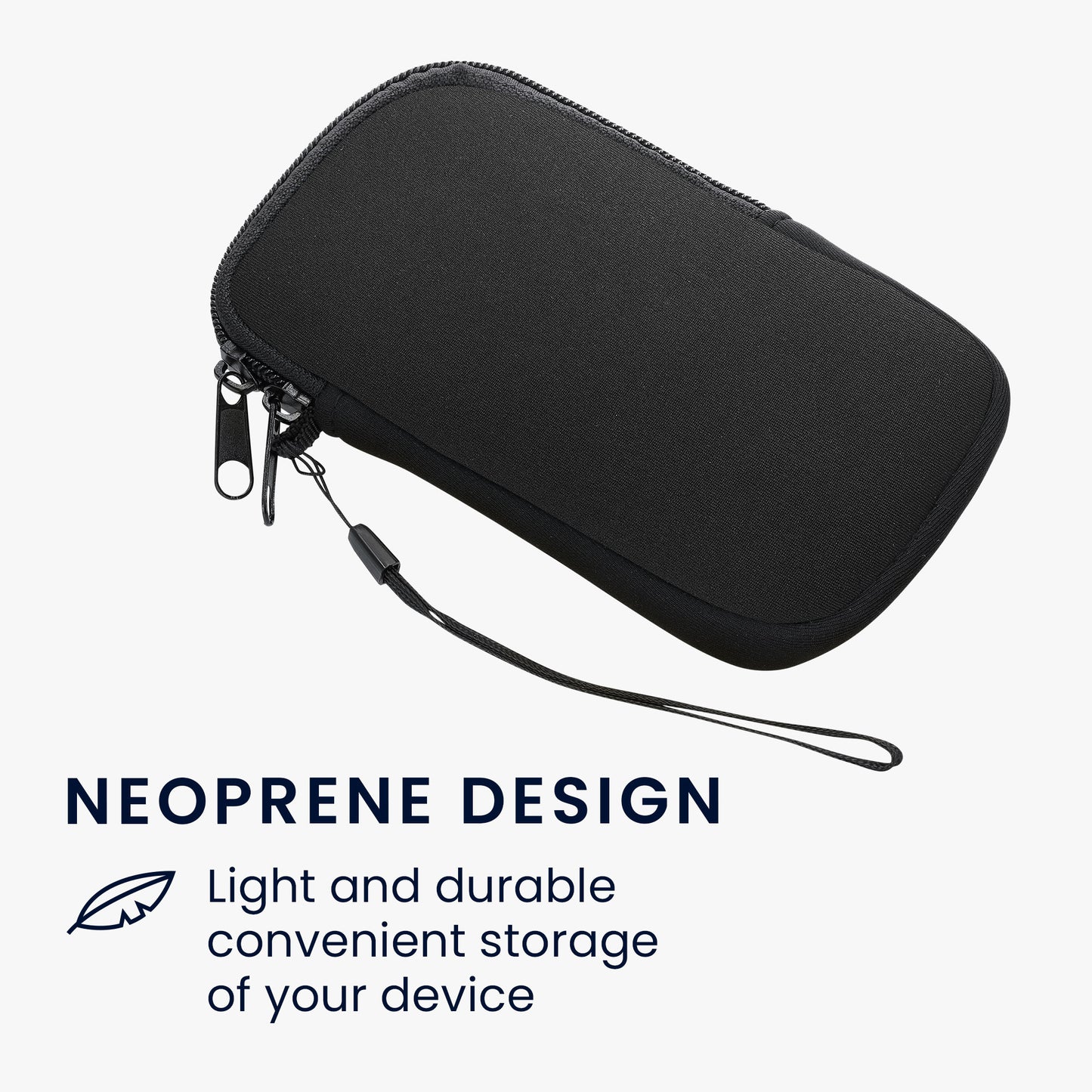 kwmobile Handytasche für Smartphones - 4,5" - Handy Tasche 14,4 x 8,3 cm Innenmaße
