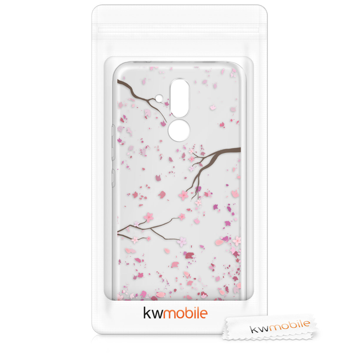 kwmobile Case kompatibel mit Huawei Mate 20 Lite - Hülle Silikon transparent